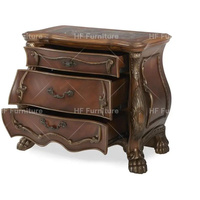 Antike amerikanische Schlafzimmer-Sets neues Design klassisches Bett-Set handgeschnitztes Holzmöbel handgefertigt für Schlafzimmer