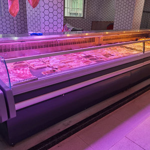 Thương mại đơn nhiệt độ điều khiển kỹ thuật số gà trưng bày thịt tươi tủ lạnh tủ lạnh đông lạnh - Product Image 6