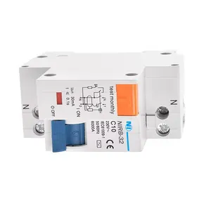 剩余电流断路器2/4极63A 10/30/100/300ma ELCB/RCD/RCCB/RCBO