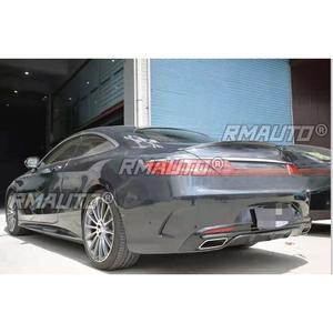 Aileron de coffre arrière en fibre de carbone véritable pour S63, accessoires de voiture pour Mercedes Benz Classe S COUPE W217 S63 AMG 2014, kit carrosserie - Product Image 3