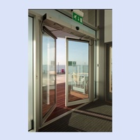Sistema de Puertas y Ventanas Corredizas de Aluminio de Diseño Moderno, Puerta Plegable de Vidrio Templado, Puerta de Vidrio con Patrón de Apertura Horizontal