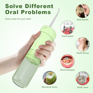 Promoción portátil retráctil 5 modos hogar portátil agua Flosser tipo C blanqueamiento de dientes <span class=keywords><strong>irrigador</strong></span> <span class=keywords><strong>Oral</strong></span> con personalización de logotipo - Product Image 3