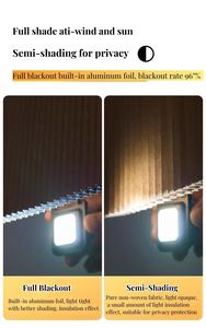 Stores enrouleurs <span class=keywords><strong>jour</strong></span> et <span class=keywords><strong>nuit</strong></span> plissés sur mesure Tissus d'ombrage cellulaires électriques occultants Stores en nid d'abeille en gros - Product Image 4