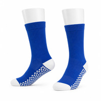Chaussettes de football antidérapantes professionnelles, chaussettes de sport à grip renforcé, chaussettes épaisses pour l'entraînement