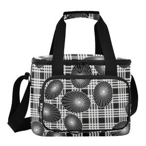 Custom Hawaiian Shells Design Opihi Lunch Cooler Bag Nylon Large Portable Print Insulated Eco-Friendly Picnic Bag for Camping - Product Image 1