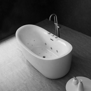<span class=keywords><strong>Vasca</strong></span> <span class=keywords><strong>da</strong></span> <span class=keywords><strong>Bagno</strong></span> Freestanding in Acrilico Gurgle con Idromassaggio <span class=keywords><strong>per</strong></span> Interni - Product Image 1
