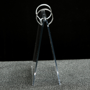 Giá rẻ 5x7 inch V hình rõ ràng <span class=keywords><strong>Acrylic</strong></span> hiện đại hai mặt làm bằng tay thân thiện với môi lịch chủ Máy tính để bàn đứng - Product Image 5