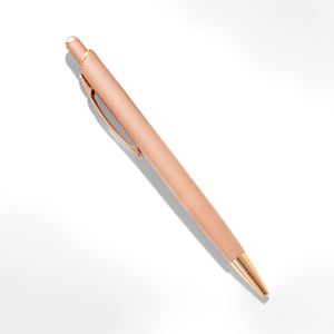 Luxury Rose Gold Black Personalized Metal <b>Roller</b> Ball Business Customizable Ballpoint Pens With Name - Product Image 5