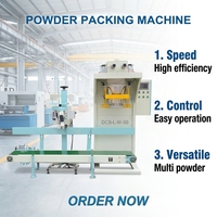 Machine d'emballage de poudre pour farine, maïs, aliments en poudre, personnalisable 10 kg, 20 kg, 25 kg, 50 kg