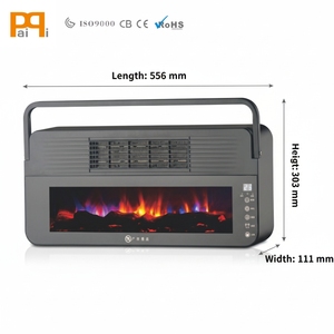 Calentador Portátil Multifuncional de Plástico PTC de 2000W con Pantalla Táctil LED, Enfriamiento, Temporizador de 1-12 Horas, Toallero y Protección Antivuelco - Product Image 2