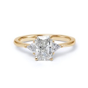 Luxury Style 925 Sterling Silver <b>Adjustable</b> Diamond <b>Ring</b> Timeless Statement Fine Jewelry with Brilliant Stone Setting - Product Image 4