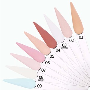 Polvo Acrílico para Uñas 3 en 1 XiaFei Profesional de Marca Privada, Color <span class=keywords><strong>Nude</strong></span> Cristal, Secado Rápido, No Tóxico, Larga Duración, a Granel, 60g - Product Image 2