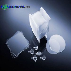 FELIX Custom Size 8'' Borosilicate 3.3 Solid Industrial Glass Wafer for PLC Chip Cover / BF33 - Product Image 5
