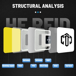 Đồ trang sức Thẻ Nhãn in 125Khz tùy chỉnh dài Phạm vi chống Nhãn dán chất lỏng hoạt động chịu nhiệt độ cao UHF RFID Tag - Product Image 4