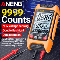 ANENG SZ01/SZ02 Penguji Dioda Multimeter Digital Profesional True RMS Smart AC/DC Alat Multimeter Rentang Otomatis Tegangan Arus