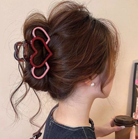 Barrettes coréennes pour maintenir les cheveux, au design élégant et sophistiqué. Clips de grande taille.