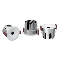 Spot LED encastré COB pour salon, Zigbee, dimmable, 7W 12W, CRI93, garantie 3 ans, angle de faisceau 24/36°, aluminium, IP40