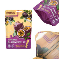 Op maat gemaakte Doypack staande zak met bovenrits voor gedroogd fruit, noten en gemengde noten (pinda's, walnoten, pijnboompitten, cashewnoten) verpakking