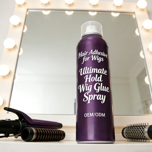 Spray adhésif pour perruques à séchage rapide, colle pour perruques, spray de fusion efficace pour la fixation des perruques, vente en gros - Product Image 6