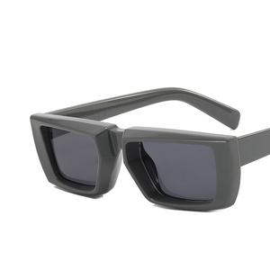 2024 <span class=keywords><strong>Alien</strong></span> Fashion Trendy Cool UV400 Gafas de sol 23678Y2K Estilo cuadrado Marco gris <span class=keywords><strong>Lentes</strong></span> resistentes al metal - Product Image 6
