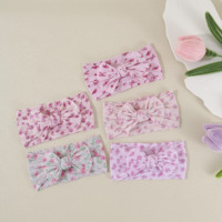 Nouveaux accessoires pour cheveux de bébé, jolis bandeaux en nylon de princesse, bandeaux tricotés pour bébé en différentes couleurs