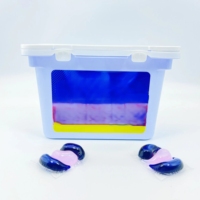 Lessives en dosettes écologiques jetables, formule gel ultra concentrée 5-en-1, nettoyage puissant, biodégradable