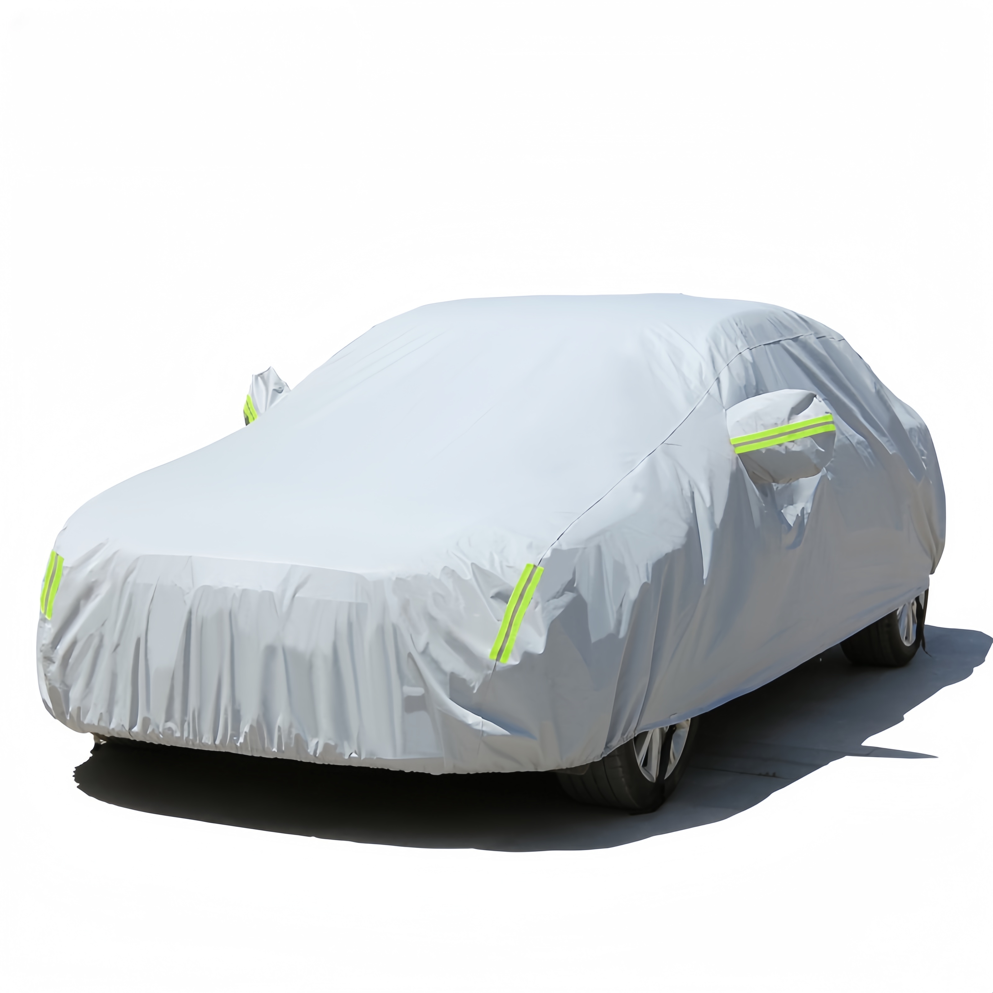 Full Car Cover For Outdoor Sun Dust Scratch Rain Snow Waterproof Breathable - Foto 11