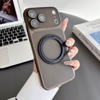 Support ultra-fin à 360 degrés compatible avec l'étui de téléphone portable iPhone 18 Pro Max, nouveau modèle avec film protecteur d'objectif, protection intégrale anti-chute.