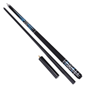 Nouvelle arrivée, ensemble de queues de billard, shaft en fibre de verre haute technologie, queue de billard 10,5 mm pour billard, 1/2 split avec joint en acier inoxydable en vente - Product Image 1