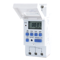 Temporizador Programable SL15A, Interruptor de Tiempo Digital Eléctrico, Temporizador Semanal Eléctrico, 12V 24V 48V 110V 220V