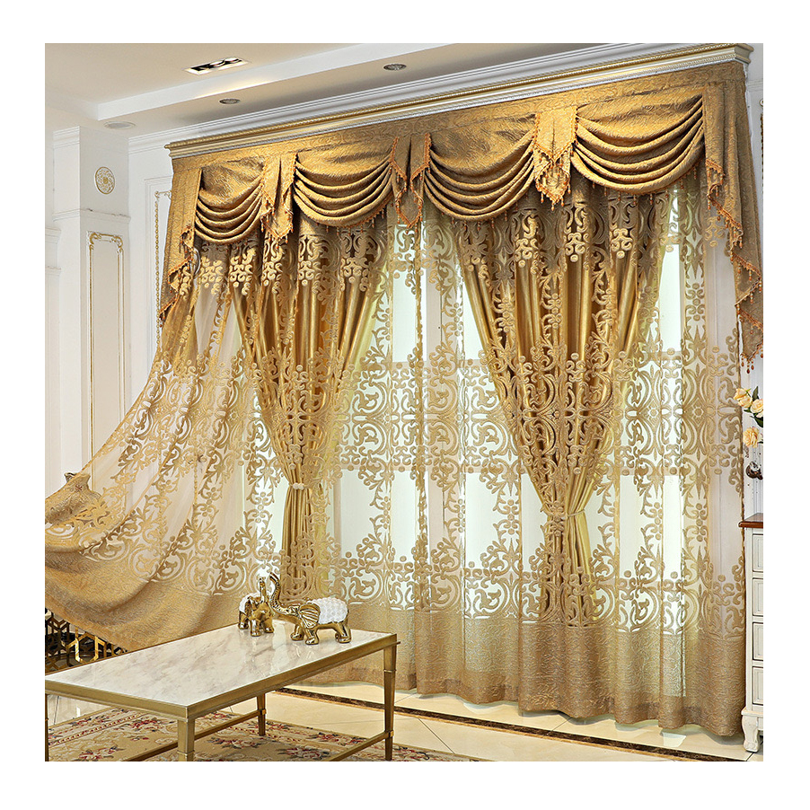 Wholesale Grommet Hotel Bedroom Living Room Curtains