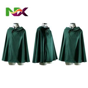 Capa con Capucha de Anime Shingeki No Kyojin en Oferta, Disfraz de Halloween para Fiestas, Disfraces de Películas y Televisión, <span class=keywords><strong>Cosplay</strong></span> de Ataque a los Titanes - Product Image 2