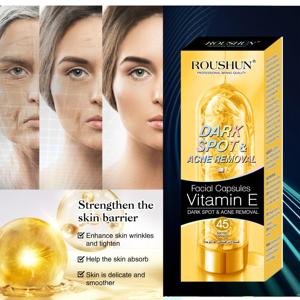 ROUSHUN フェイシャルカプセル ビタミンEセラム 顔のシミ・ニキビ除去 フェイシャルカプセル - Product Image 2