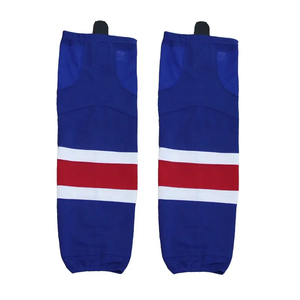 Chaussettes <span class=keywords><strong>de</strong></span> <span class=keywords><strong>hockey</strong></span> sur glace personnalisées pour hommes et femmes Chaussettes <span class=keywords><strong>de</strong></span> sport en tricot pour jeunes, toutes couleurs, sublimation complète - Product Image 5