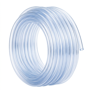 Hjsko Clear Flexible PVC <b>Tubing</b> Hybrid Hose Heavy Duty and Lightweight 3/4 Inch ID 50m Length Conveying Water ISO Standard - Product Image 1