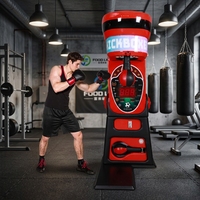 Machine de boxe King Of Hammer robuste pour la vente en gros, avec écran tactile et paiement par carte, équipement d'arcade pour l'entraînement physique