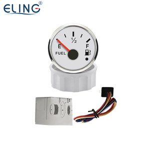 ELING 52 mm (2'') Kraftstofftank Nivellmessgerät 0-190 Ohm 240-33 Ohm Signal mit Alarm rotes Hintergrundlicht 12 V 24 V für Auto - Product Image 4