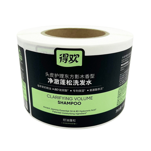 Tùy chỉnh nhãn dán cuộn bao bì nhãn không thấm nước dính Vinyl giấy tùy chỉnh hình dán cho chai - Product Image 3