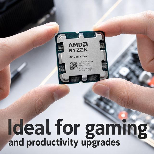 Bulk Wholesale AMD Ryzen 7 9700X AM5 Desktop CPU Zen5 8C16T Gaming Processor Bulk Desktop Gaming Computer Components in Stock