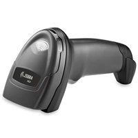 Escáner de Código de Barras y Códigos QR ZEBRA DS2208 USB con Cable, Compatible con Cajas Registradoras de Supermercado, 1D 2D CMOS, Negro, 1 Año de Garantía