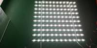 Bande LED rigide 12V 24V, barre, rouleau, rideau, réflecteur diffuseur pour boîte lumineuse publicitaire, 12 LED/m