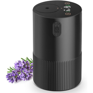 SCENTNARIO Waterless Portable 100% Plant <b>Essential</b> <b>Oil</b> Nebulizer Car USB Rechargeable Wireless Aromatherapy <b>Diffuser</b> - Product Image 1