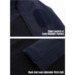 맞춤 로고 도매 남성용 택티컬 티셔츠 경량 통기성 긴팔 고품질 남성 티셔츠 - Product Image 4