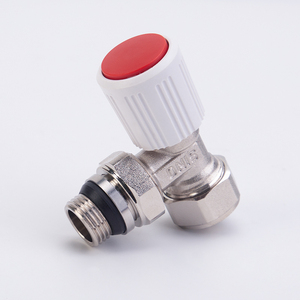 Robinet <span class=keywords><strong>thermostatique</strong></span> d'angle coulissant en laiton forgé DN15 <span class=keywords><strong>sans</strong></span> tête, raccordement rapide pour tuyau PEX-A, corps de vanne TRV pour chauffage - Product Image 5