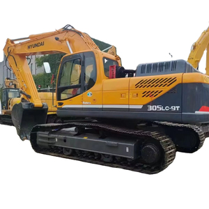 Excavatrice Hyundai 305LC-9T d'occasion, modèle 2016, poids opérationnel de 30 tonnes, capacité de la cuve de 1,38 m, composants principaux inclus - Product Image 1