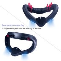 SYY offre spéciale, coussinet facial en Silicone souple et confortable au toucher, résistant à la sueur et à la lumière pour Oculus Quest 2 VR