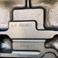 Pièces de machines de construction : Moteur diesel 4TNE88 pour générateur, prix usine, pour assemblage de moteur d'excavatrice B50-2A B7-5A
