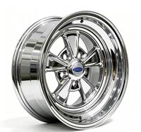Jantes en alliage Cragar Série 61C Deep Dish 15x8.0 15x7 ET0 ET-32 5x114.3/5x120/5x127 Polies Neuves Brillantes
