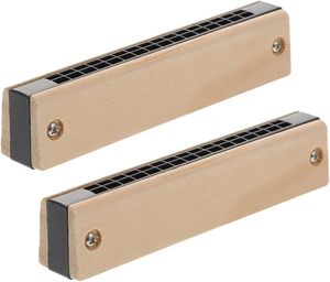 Étudiants Petits Harmonicas Harmonica Chromatique Musical Éducatif orgue à bouche classique - Product Image 1