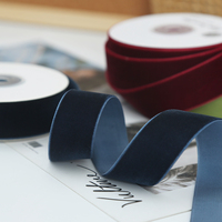 Ruban en nylon de 1 pouce - 50 yards, ruban brun simple face pour nœuds papillon, idéal pour Noël, mariages et loisirs créatifs